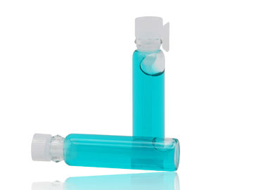 2ml 5ml boyutunda plastik insert ile küçük cam şişe parfüm test cihazı kalınlaştırmak
