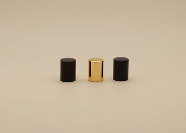 16.3mm Yuvarlak Parfüm Kapağı Altın / Siyah Renkli Sızdırmaz Kararlı Performans
