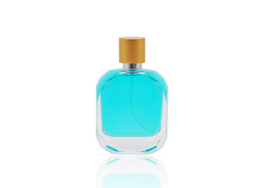 Crystal Clear Kozmetik Sprey Şişesi, Mat Altın Kapaklı Boş Parfüm Şişeleri