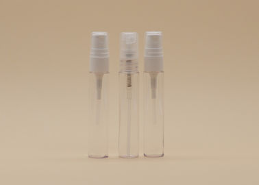 Kozmetik Sıvı Holding İçin Şeffaf Doldurulabilir Plastik Sprey Şişeleri 10ml