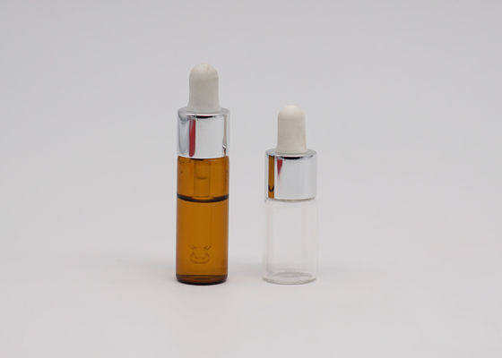 Sızdırmaz 30ml E Sıvı Kalibre Edilmiş Amber Cam Damlalık Yeniden Kullanılabilir