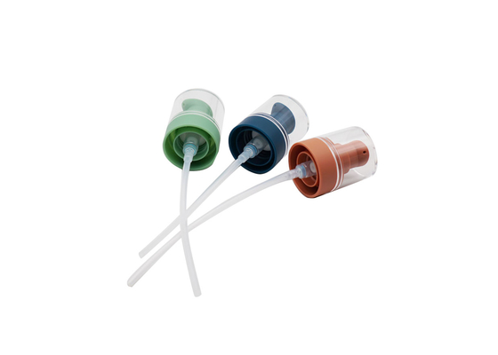 Şişeler için Çeşitli Renklerde 28mm Tedavi Losyon Pompa Dispenseri Plastik