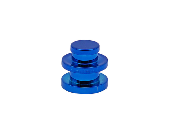 Parlak Mavi Alüminyum Parfüm Kapağı FEA15mm İplik Şekli