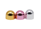 Fea15 Cam Şişeler İçin Yarım Daire Parfüm Kapağı Plastik Parlak Renkli Kapaklar