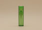 Dikdörtgen Şişe Kapağı Olarak Temizle Yeşil Doldurulabilir Cam Parfüm Sprey Şişeleri
