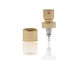 Parfüm Şişesi Sprey Pompa FEA15mm Üzerinde Kıvrım, Alüminyum Altın Püskürtme Pompası