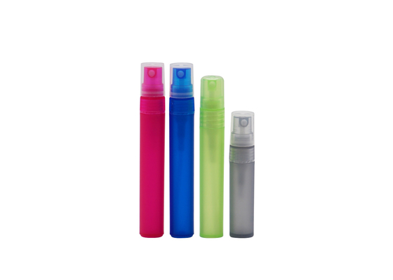 Pompa Püskürtücü Refile İnce Mist ile 10ml Boş Plastik Parfüm Test Şişesi