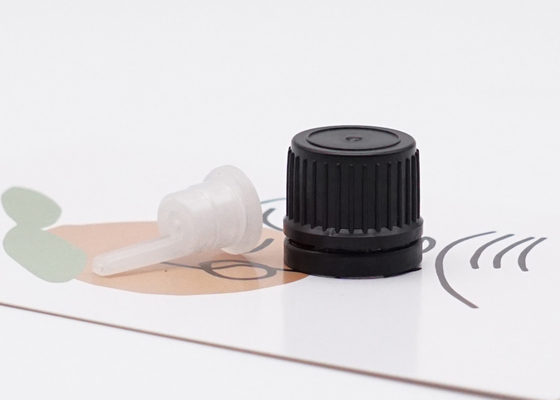 Cam Şişeler İçin Ekli 20mm Dış Müdahale Kanıtı Plastik Vidalı Kapaklar