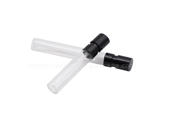 Plastik Sprey Pompalı Mini Cam Parfüm Test Şişesi 3ml Atomizer