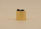 Parlak Altın Disk Üst Kapağı, Vücut Losyonu İçin Şişe Kapağı Kapatma 24mm Boyun