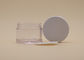30ml Silindirik Yuvarlak Opal Kozmetik Krem Kaplar Kapaklı Beyaz PETG Şeffaf Vücut