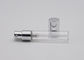 Gümüş Alüminyum Sprey Pompalı 10CC Nefis Mini Cam Parfüm Test Şişesi
