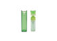 Yeşil Turuncu Kare Plastik 10ml Seyahat Parfüm Atomizer Şişesi