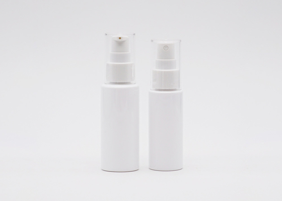 Düz Omuz Sprey Plastik Şişe 50ml 60ml Beyaz ve Şeffaf