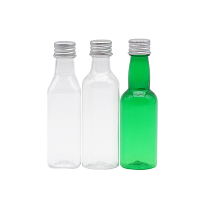 Şeffaf Yeşil Plastik Uzun Boyunlu Vidalı Kapaklı Kozmetik Sprey Şişesi 100ml