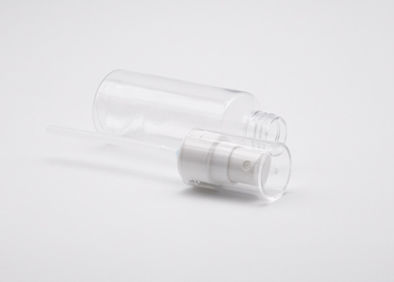 60ml 50ml Plastik İnce Misty Sprey Şişesi PE Kozmetik Yuvarlak Sprey Şişesi