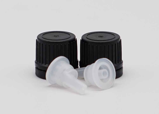 18 mm 20 mm Siyah Plastik Düzeltme Kanıtlı Filter Kapak Şişeler için