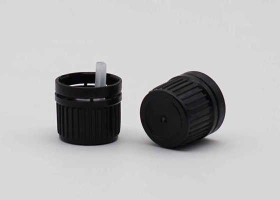 18 mm 20 mm Siyah Plastik Düzeltme Kanıtlı Filter Kapak Şişeler için
