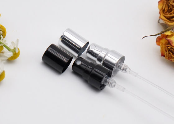 Vidalı Alüminyum Parfüm Atomizer FEA13 Gümüş Sıkma Sprey Pompası Renk Özel