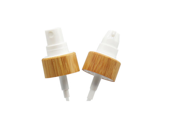 Şişeler İçin Bambu Yakalı Vida 20mm Plastik İnce Mist Püskürtücü