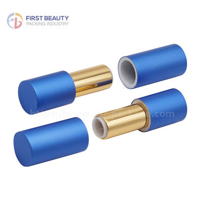 Özel tasarlanmış yuvarlak boş ruj konteyneri 3.8g kapasite ve Snap On stili ile