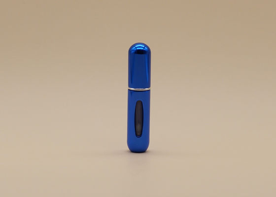 Sıvı Kozmetik Ambalaj için Kraliyet Mavi Doldurulabilir Plastik Sprey Şişeleri 5ml