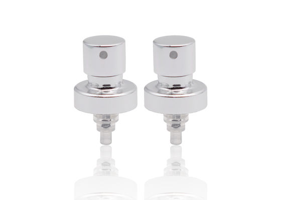 18/400 Kozmetik Alüminyum Gümüş Parfüm Pompası Yaka ile Sıkma Sprey Pompa